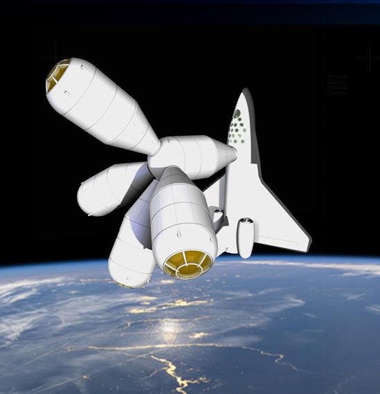 Acoblament de l'Space Ship al Galactic Suite Resort