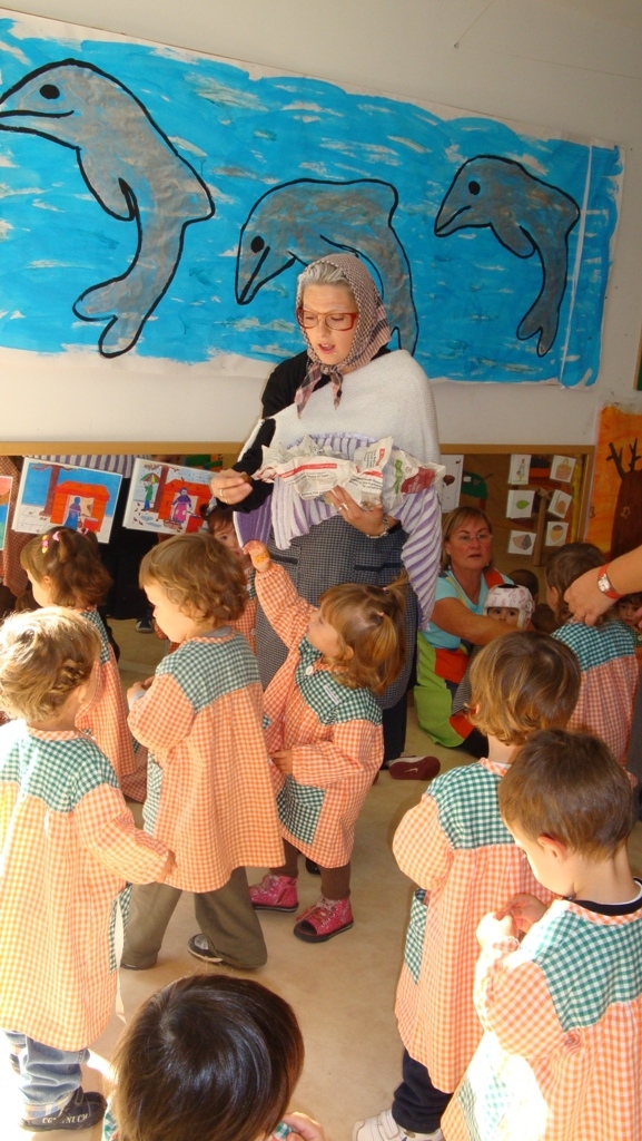 Les llars d'Infants d'Òdena i la castanyada