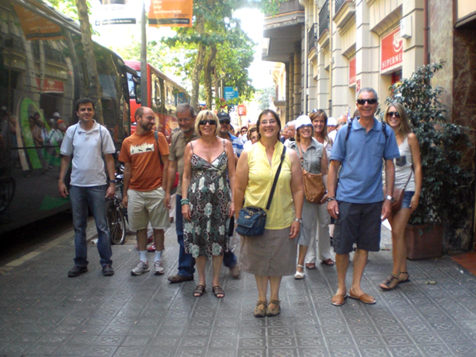 Calafins, a la manifestació