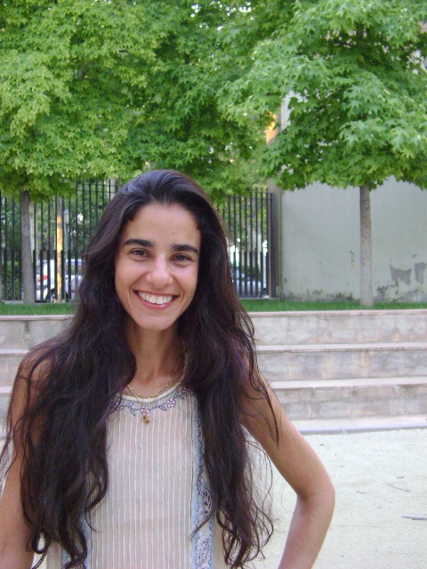 Renata Jordao a l'Escola de Música, on s'ha impartit el curs de direcció