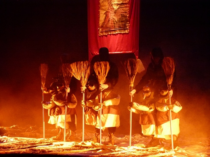 Un moment de l'espectacle 'La Gigantea'