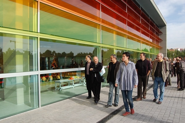 La inauguració del complex, el novembre del 2009