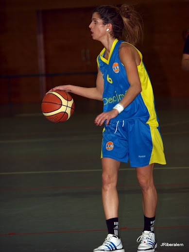 Marta Pujol, jugadora del CBI. Foto: Joan Ribera