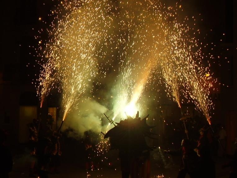 Divendres al vespre, correfoc