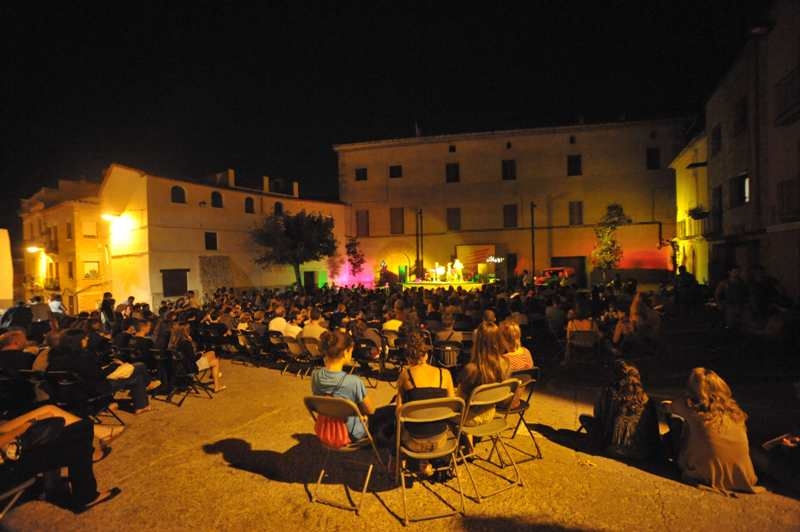 La plaça Major, plena de públic