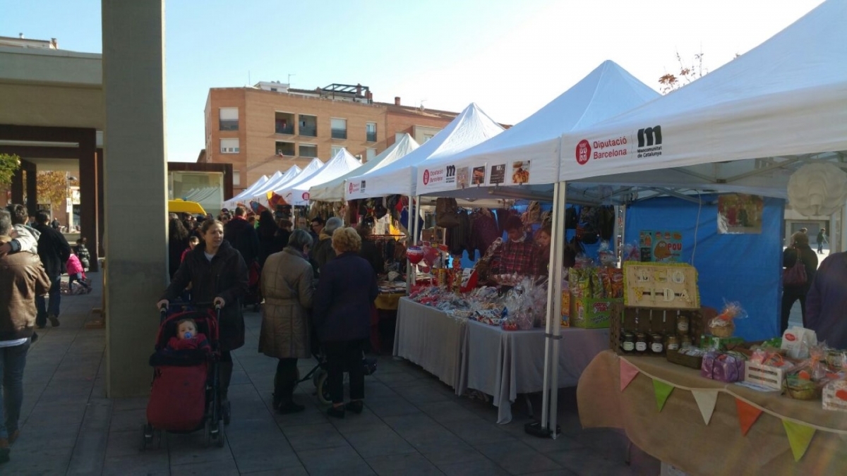 La Fira, instal·lada a la zona de Sant Hilari