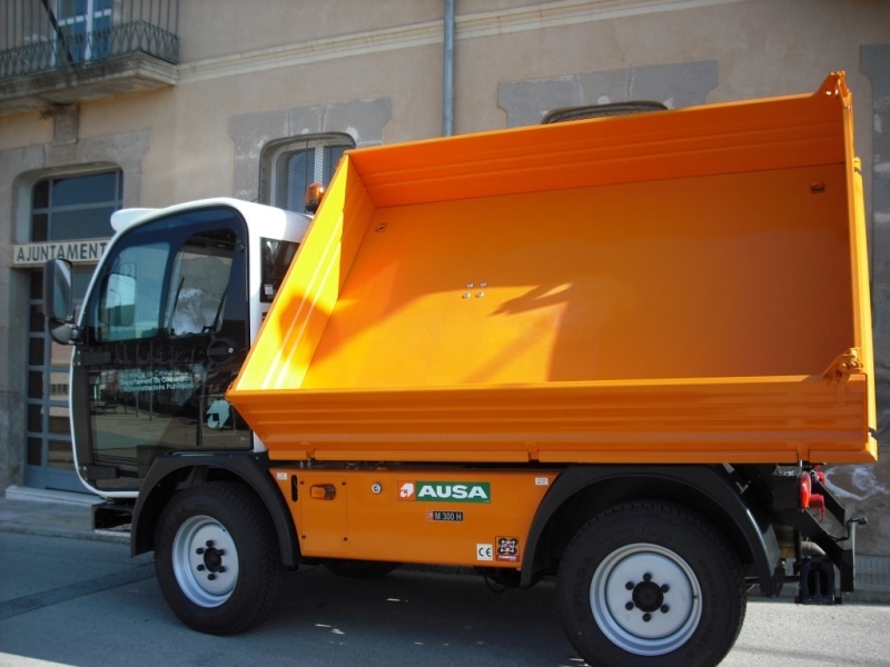 El nou vehicle per a la brigada municipal