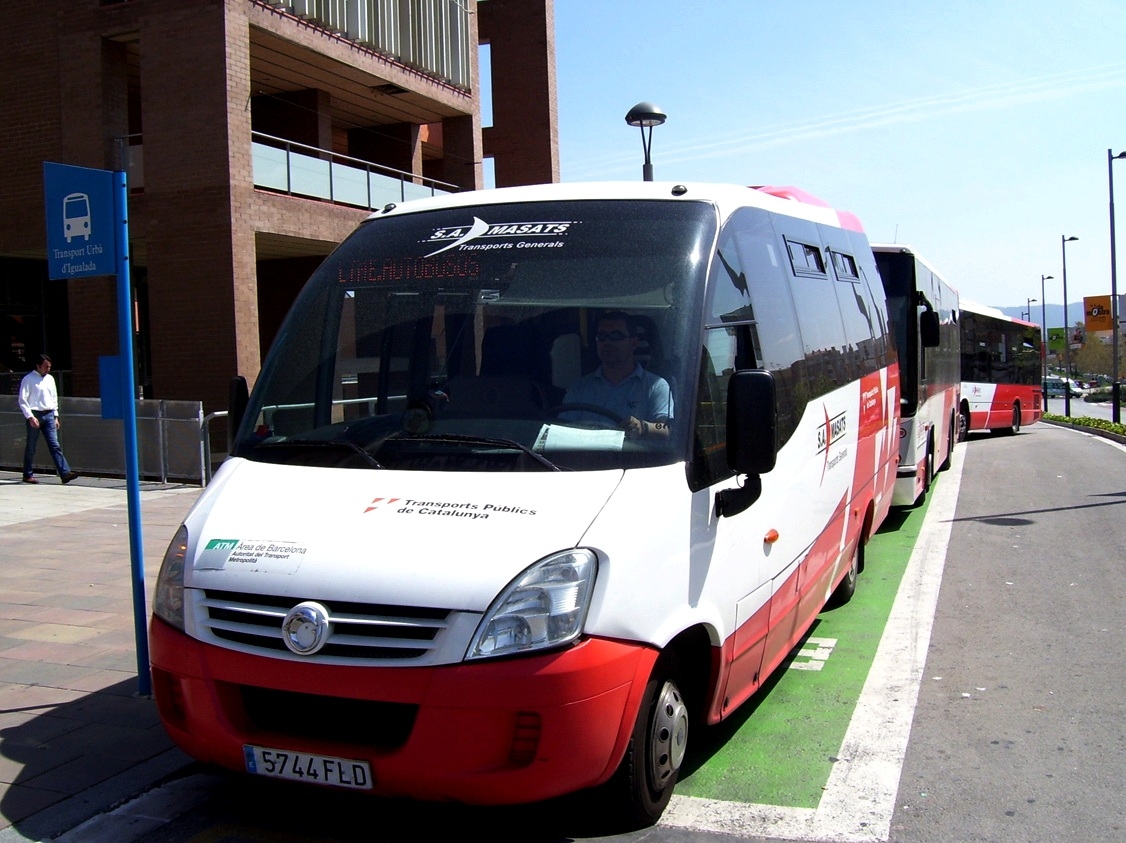 Un dels aparells que cobreix el transport interurb&agrave;