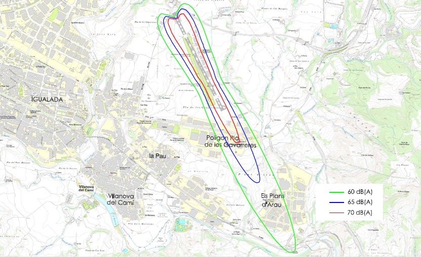 Petjada de soroll en la pitjor de les circumstàncies - del projecte redactat per Joan Amatllé