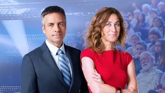 Ramon Pellicer i Helena Garcia Melero, els presentadors d'enguany del programa