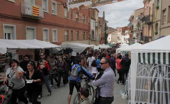 Estands de la Fira del Sant Crist