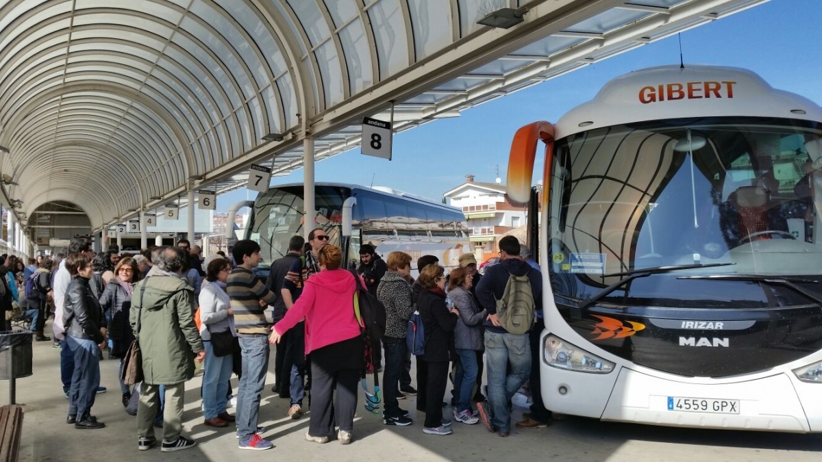 L'expedició igualadina ha omplert un total de 2 autobusos.