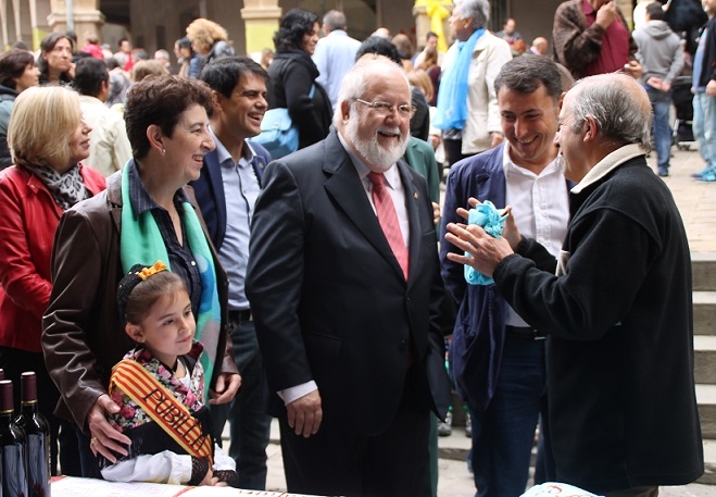 La inauguració ha anat a càrrec de Salvador Esteve, President de la Diputació de Barcelona