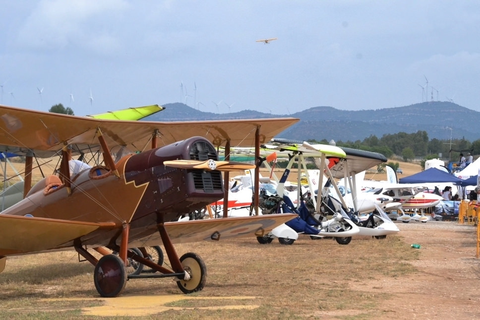 L'aspecte de l'aeròdrom en un dels certamens Aerosport