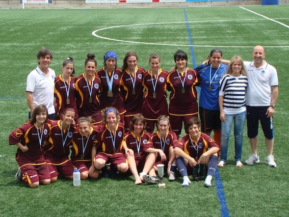 Equip femení de l'Igualada Futbol Club Xavier Garcia Martínez