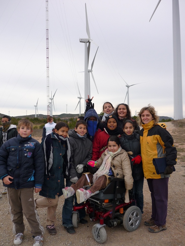 Els alumnes del Gabriel Castellà varen visitar els molins de Rubió