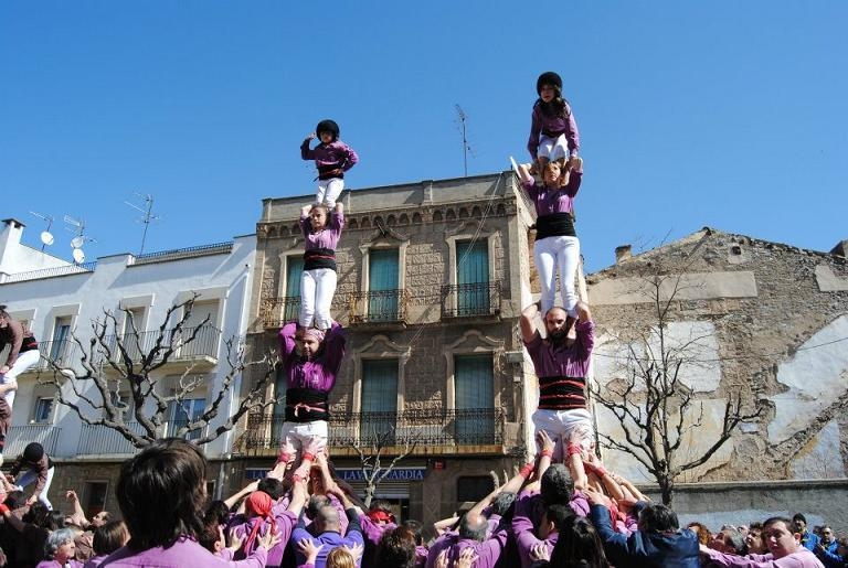 Actuació dels Moixiganguers a Guissona