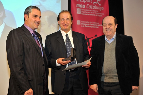 Antoni Jové, del Club Tennis de La Pobla de Claramunt