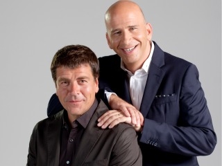 Xavi Coral i Espartac Peran, presentadors de "Divendres"