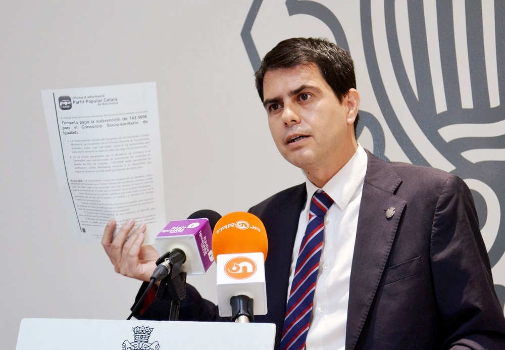 L'alcalde Marc Castells, president del CSSI, ha negat les afirmacions del Partit Popular
