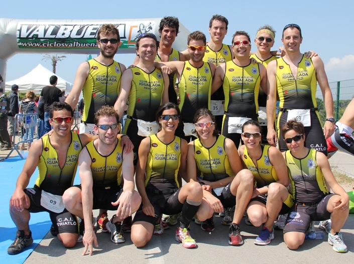 Els atletes del CAI en la XVI triatló