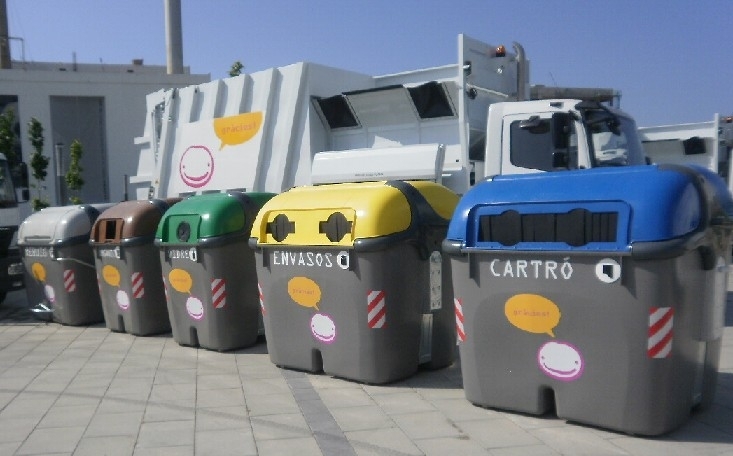 Els contenidors que s'utilitzen actualment a Igualada