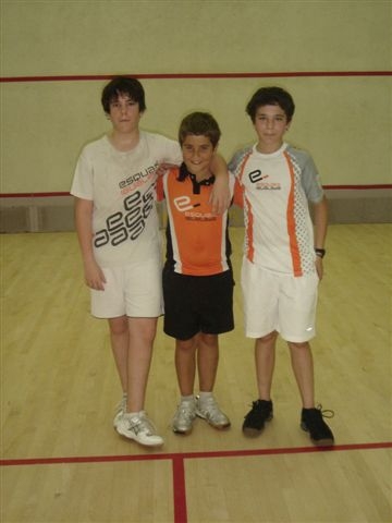 Tres dels participants al Campionat d'Espanya