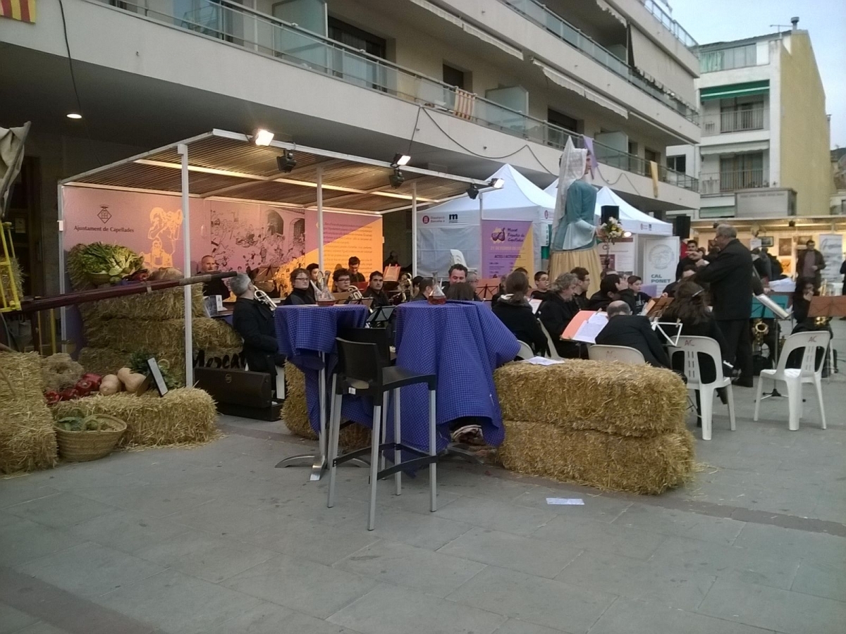 El Mercat de Capellades en una de les activitats