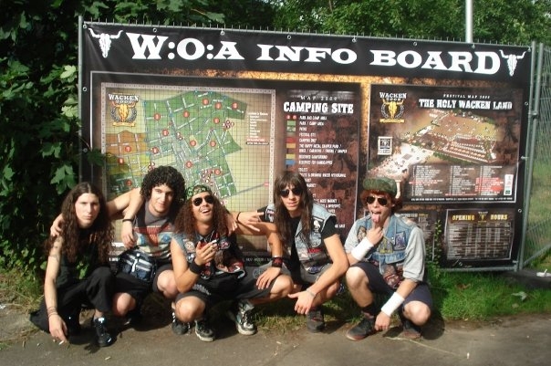 Els Crysys, al festival Wacken d'Hamburg