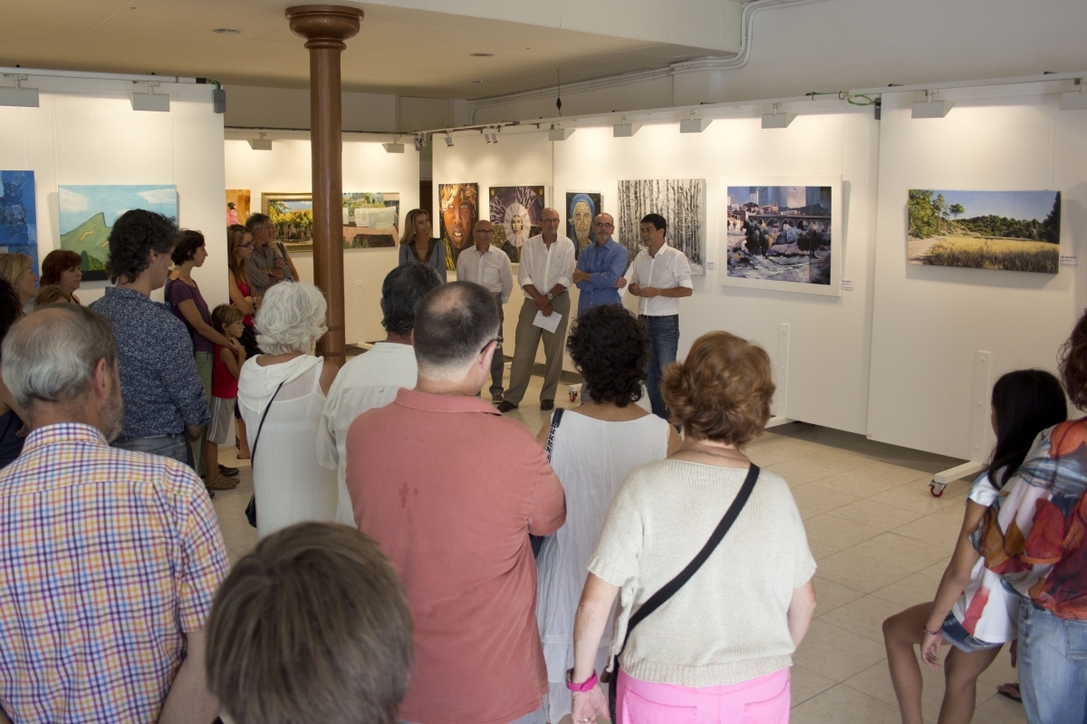 L'obertura de l'exposició de l'any passat, en la segona edició