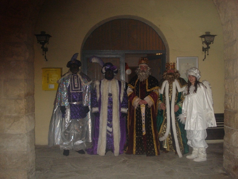 L'any passat els Reis de Carme van visitar l'Ajuntament