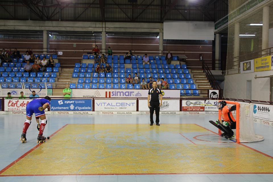 El cinquè gol va anar de la mà de Tety Vives des del punt de penal.