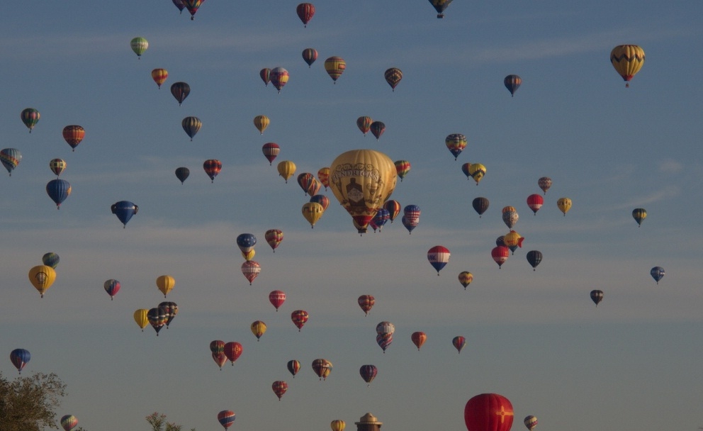 The Albuquerque Intrnational Balloon Fiesta 2012