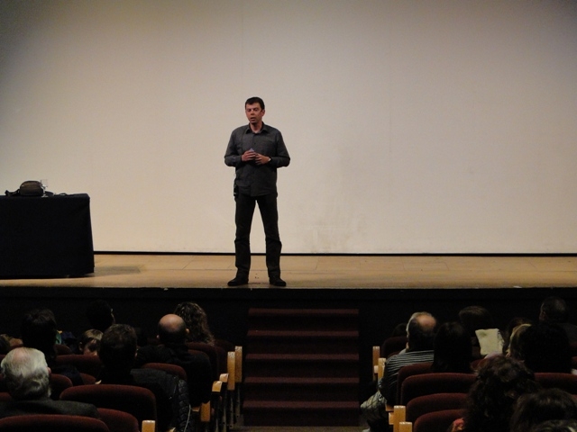 Francesc Mauri va impartir una xerrada per a pares i alumnes