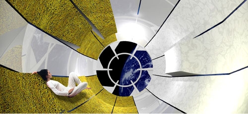 Recreació de Galactic Suite, living