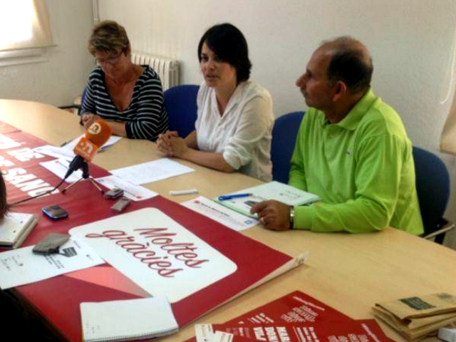 Roda de Premsa de presentació de la marató de Sang