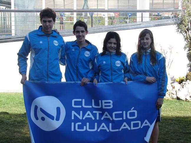 Jaume López, Marc Calzada, Marta Salgado i Carla Varea