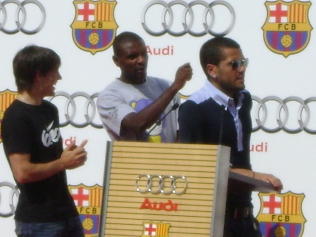 Bojan, Abidal i Alves