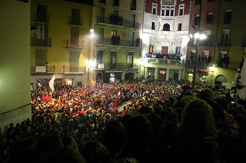 Manifestació a Berga contra la normativa