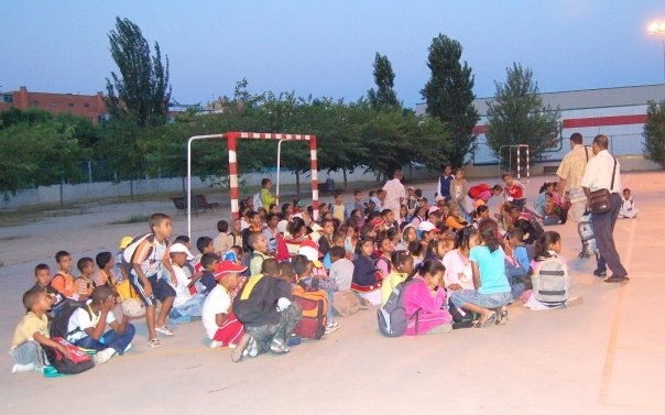 Arribada dels infants saharauís a finals de juny.