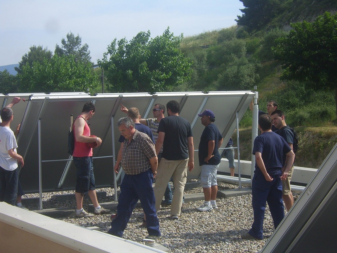Una de les classes pràctiques del curs