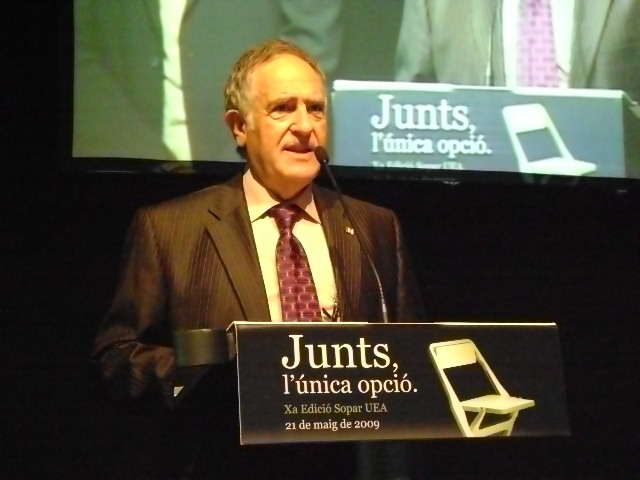 Ramon Felip, en els premis UEA