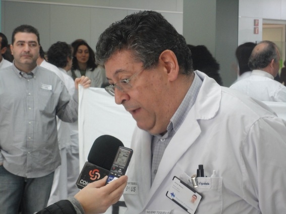 Jesús Mayos, president del comitè d'empresa