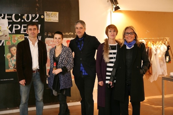 Jordi Ribaudí, Míriam Ponsa, Josep Abril, Aurora Segura i Sita Murt, alguns dels membres del jurat (Foto de Marc Vila)