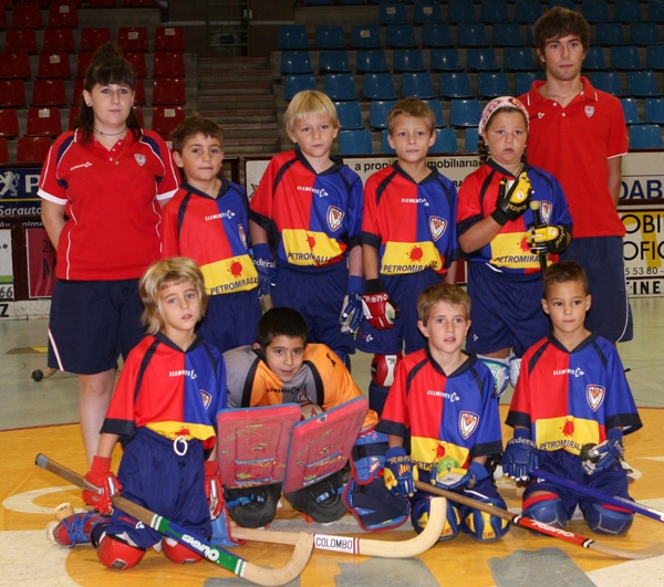 L'IHC Prebenjamí Iniciació A va jugar contra el HC Montbui (3-1) / Foto: IHC