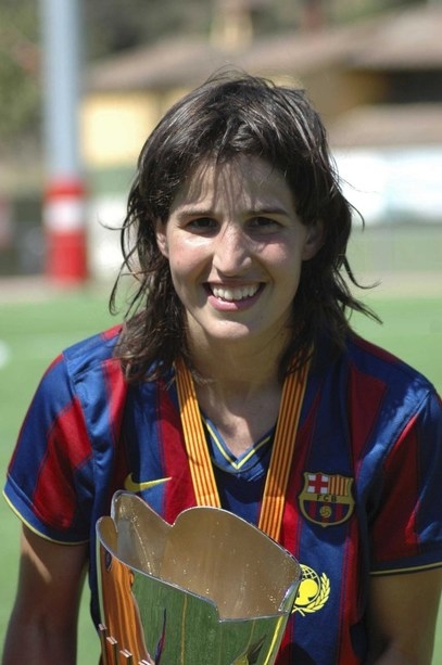 Marta Cubí en l'etapa del FC Barcelona (Foto: Marta Cubí)