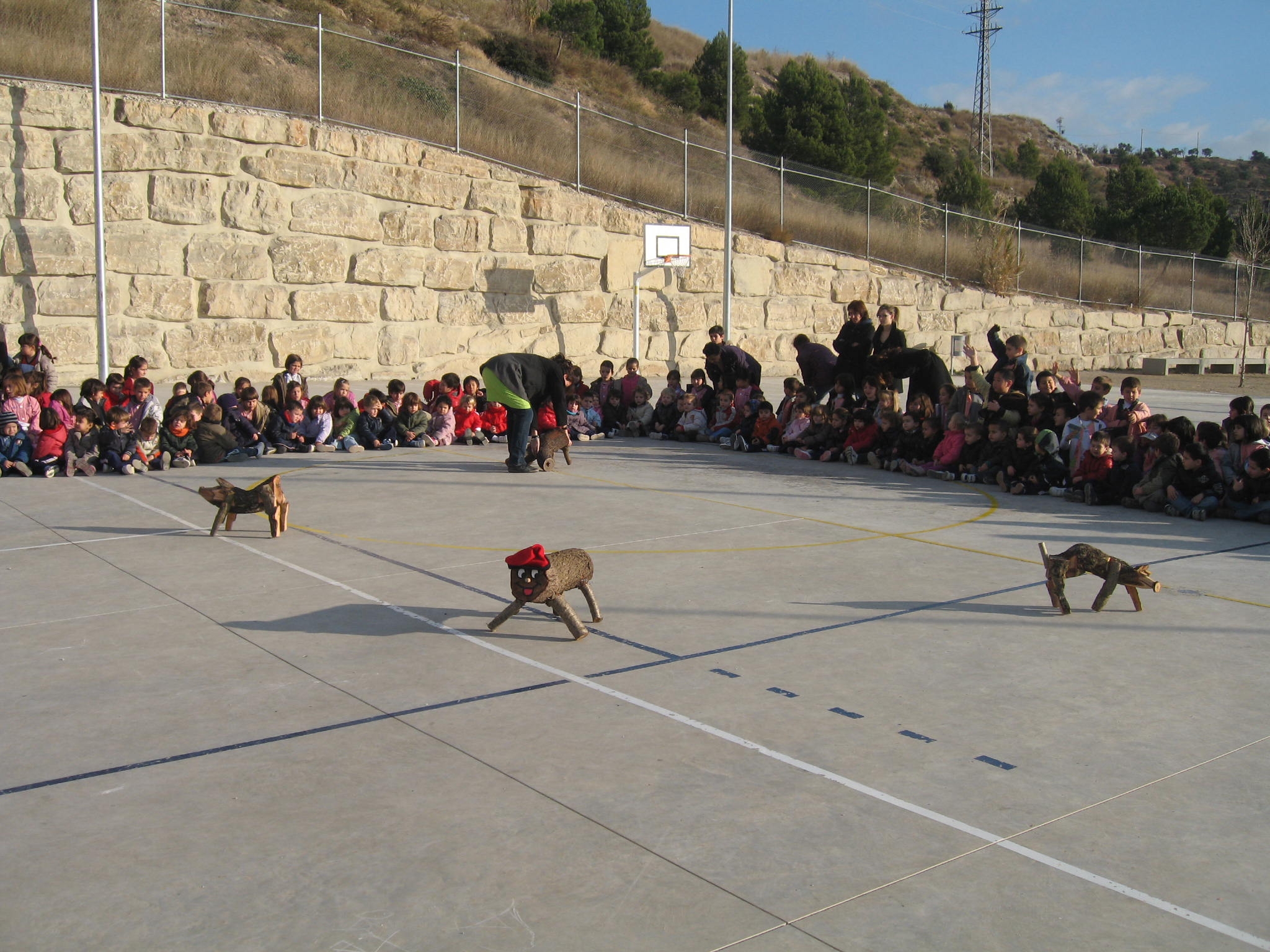 Les escoles Garcia Fossas i Dolors Martí van celebrar juntes el Nadal