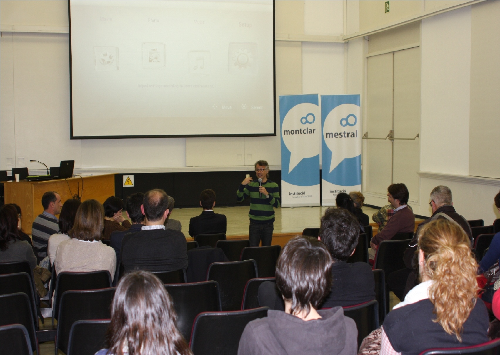 Juanjo Garra durant la conferència