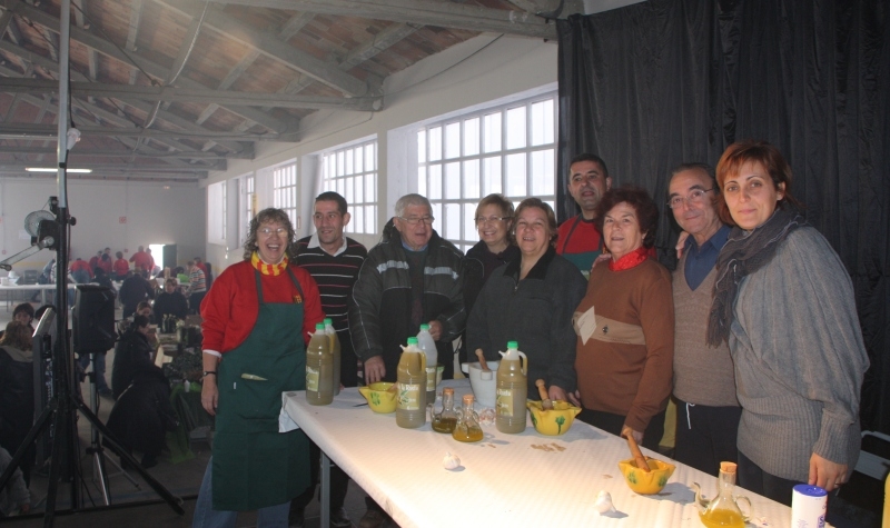 Participants del concurs d'allioli