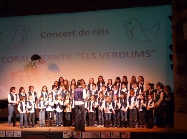 Concert de Reis de la coral 'Els Verdums'. Arxiu